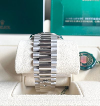 Rolex Day-date 40 Plat Day-date 40 Blue Motif Index