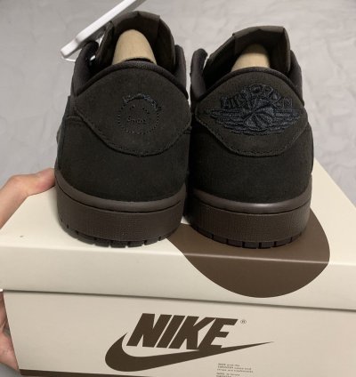 Jordan 1 Travis Scott Vetvet Brown Retro Low Ts