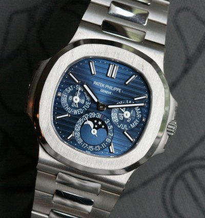 Patek Philippe Nautilus Perpetual Calendar Full Set Watch Winder