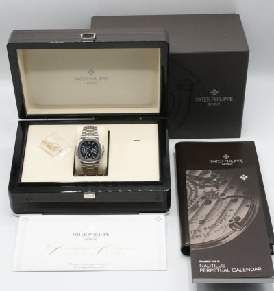 Patek Philippe Nautilus Perpetual Calendar Full Set Watch Winder
