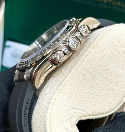 Rolex Daytona New 2025 February 126519ln Ghost Steel White Gold Oysterflex 40 Mm