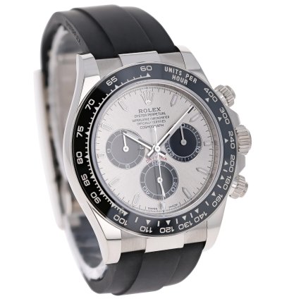 Rolex Daytona New 2025 February 126519ln Ghost Steel White Gold Oysterflex 40 Mm