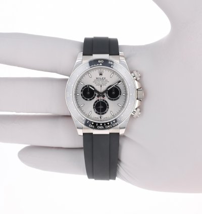 Rolex Daytona New 2025 February 126519ln Ghost Steel White Gold Oysterflex 40 Mm