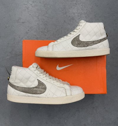 2006 Nike Sb Blazer Supreme White Sail