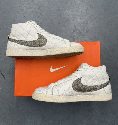 2006 Nike Sb Blazer Supreme White Sail