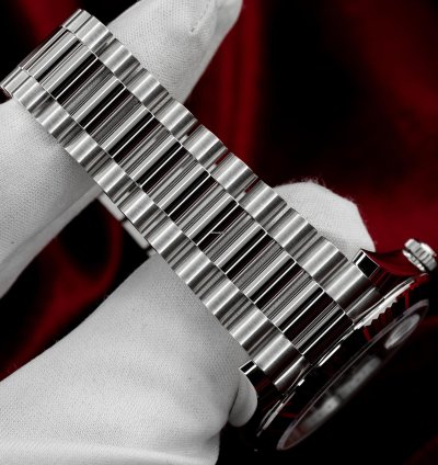 Rolex Day-date 40 Platinum Black Dial 228236 Complete Set Bnib Box Papers
