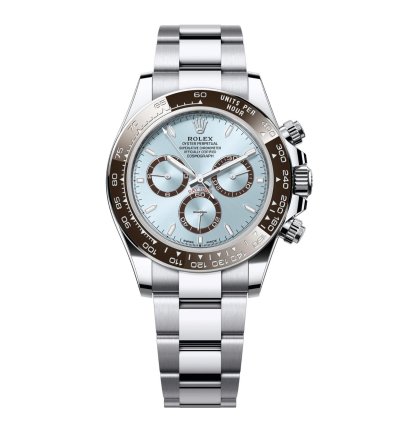 Rolex Daytona New 2025 Platinum Open Caseback Oyster Bracelet Brown Ceramic Bezel