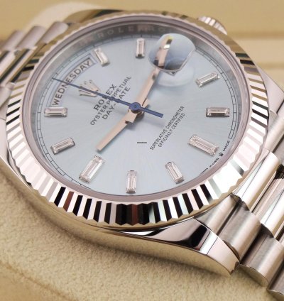 Rolex Day-date 40 Platinum Day-date 40 Baguette Dial 2024
