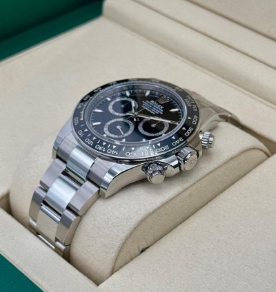 Rolex Daytona New 2025 Rolex Daytona 40mm 126500ln Stainless Steel Black Dial