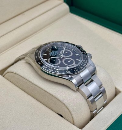 Rolex Daytona New 2025 Rolex Daytona 40mm 126500ln Stainless Steel Black Dial