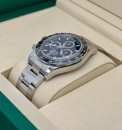 Rolex Daytona New 2025 Rolex Daytona 40mm 126500ln Stainless Steel Black Dial