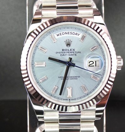 Rolex Day-date 40 Platinum Day-date 40 Baguette Dial 2024