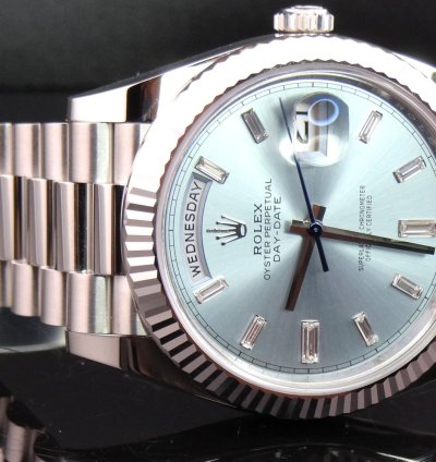 Rolex Day-date 40 Platinum Day-date 40 Baguette Dial 2024