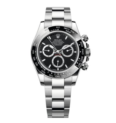Rolex Daytona New 2025 Steel Ceramic Stainless Steel Black Dial Oyster