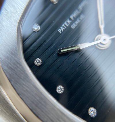 Patek Philippe Nautilus Platinum Diamond Dial 3800 1p-001