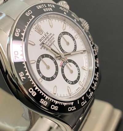 Rolex Daytona New 2025 Unworn Cosmograph Daytona Steel Panda 126500ln Full Set