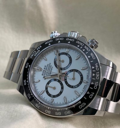 Rolex Daytona New 2025 Unworn Cosmograph Daytona Steel Panda 126500ln Full Set