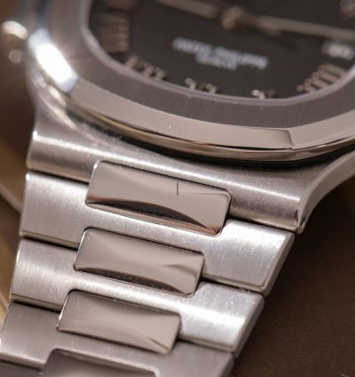 Patek Philippe Nautilus Power Reserve 3710 1a-001 Black Roman Dial