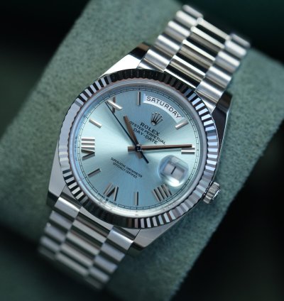 Rolex Day-date 40 Platinum Dial New 2025