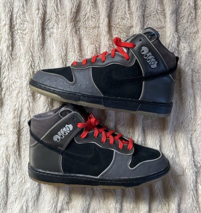 2007 Nike Dunk High Premium Sb Mf Doom Futura Heineken