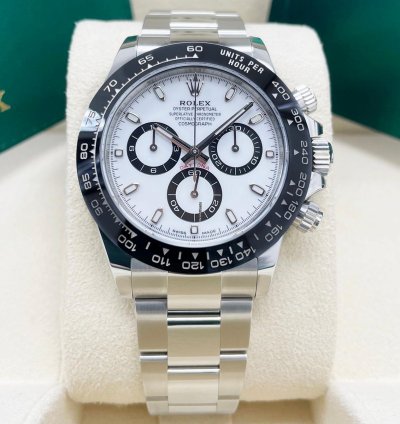 Rolex Daytona New Daytona 116500ln Stainless Steel Cosmograph 40mm White Panda Ceramic Bezel