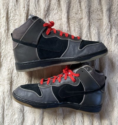 2007 Nike Dunk High Premium Sb Mf Doom Futura Heineken