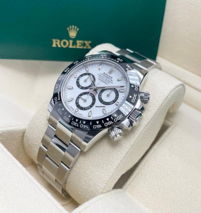 Rolex Daytona New Daytona 116500ln Stainless Steel Cosmograph 40mm White Panda Ceramic Bezel