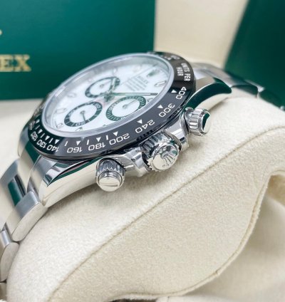 Rolex Daytona New Daytona 116500ln Stainless Steel Cosmograph 40mm White Panda Ceramic Bezel
