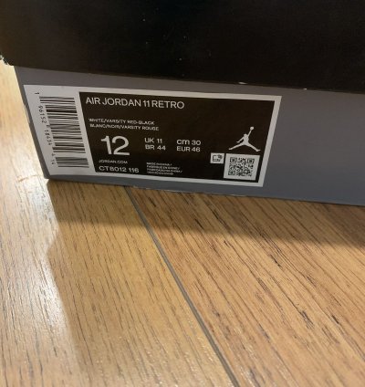 Jordan 11 Cherry With Box And Receipt