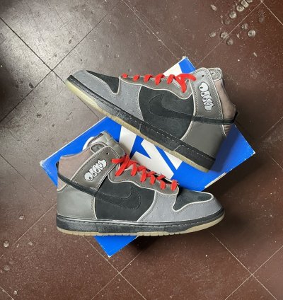 2007 Nike Dunk High Premium Sb Mf Doom Futura Heineken