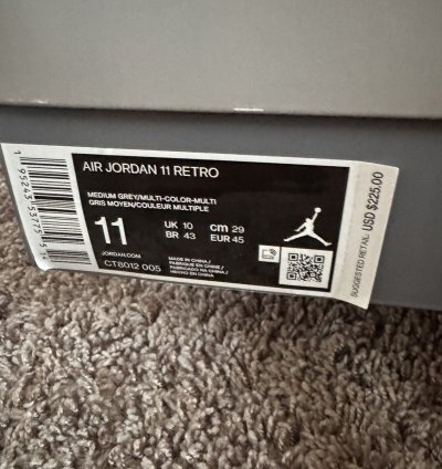 Jordan 11 Cool Grey