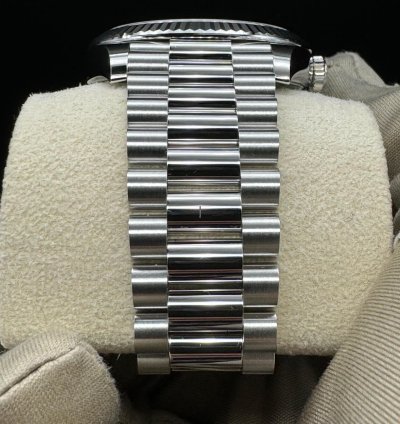 Rolex Day-date 40 Platinum Ice Blue Dial Unworn
