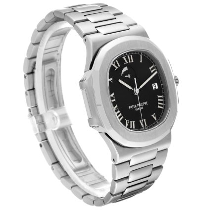 Patek Philippe Nautilus Power Reserve Steel Mens Watch 3710 Box Papers