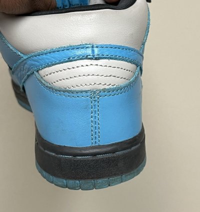 2008 Nike Dunk Mid Pro Sb Black Aqua Fuel Blue