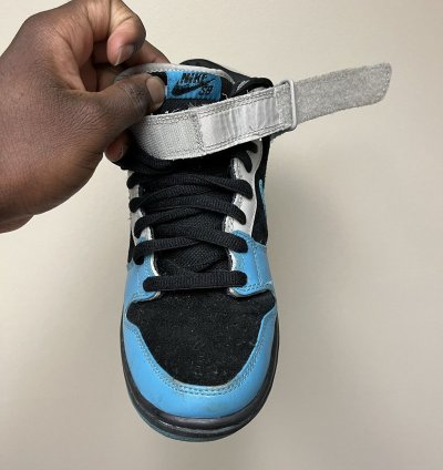 2008 Nike Dunk Mid Pro Sb Black Aqua Fuel Blue