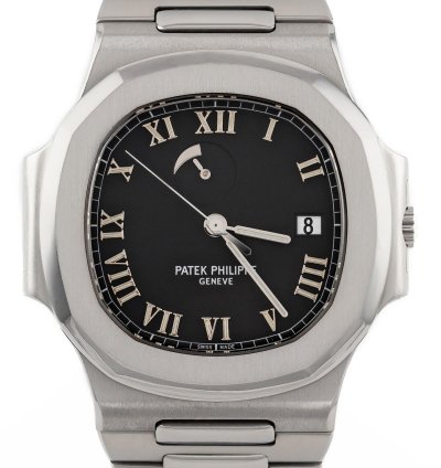 Patek Philippe Nautilus Power Reserve Steel Roman Dial 42mm Ref 3710 1a-001 Full Set 1999