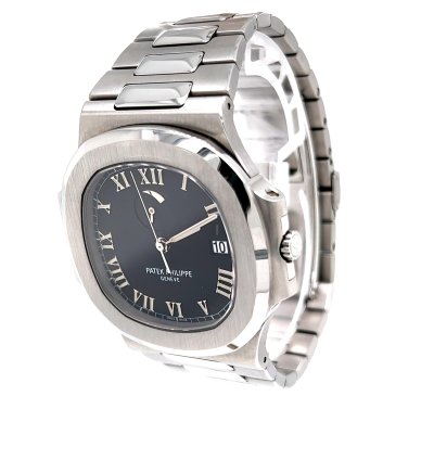 Patek Philippe Nautilus Pre-owned Nautilus Power Reserve Jumbo Comet 3710 1a