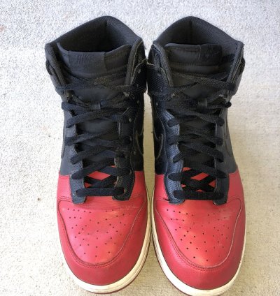 2008 Nike Dunks Black Sport Red