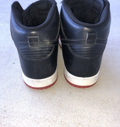 2008 Nike Dunks Black Sport Red