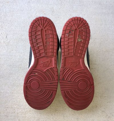 2008 Nike Dunks Black Sport Red