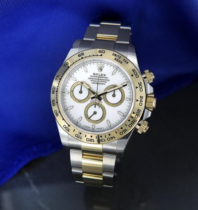 Rolex Daytona New Daytona Steel And Gold Ref 126503 White Dial Full Set 2023