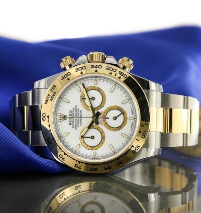 Rolex Daytona New Daytona Steel And Gold Ref 126503 White Dial Full Set 2023