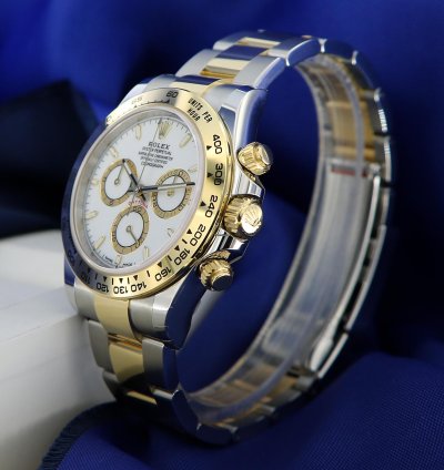 Rolex Daytona New Daytona Steel And Gold Ref 126503 White Dial Full Set 2023