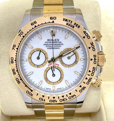 Rolex Daytona New Model - White Dial 126503 Steel Gold 2024 New Unworn Full Set Box Papers