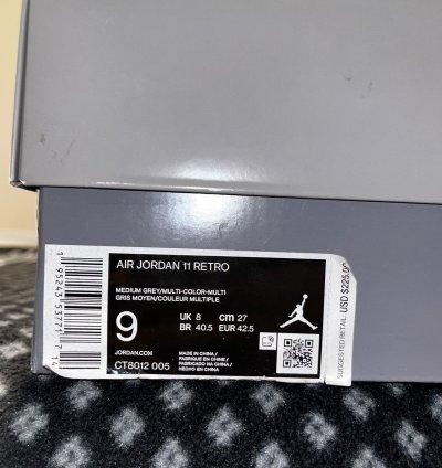 Jordan 11 Retro Cool Grey