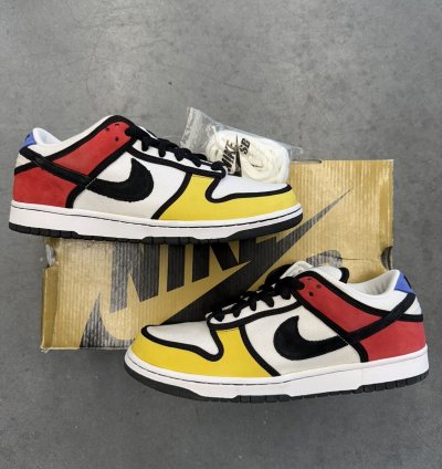 2008 Nike Sb Dunk Low Sb Piet Mondrian