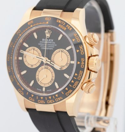 Rolex Daytona New Papers Rolex Daytona Gold Oysterflex Paul Newman 126518 Ln Watch Box
