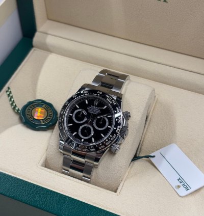 Rolex Daytona New Ref 2025 126500ln Daytona Black Dial Ceramic Bezel