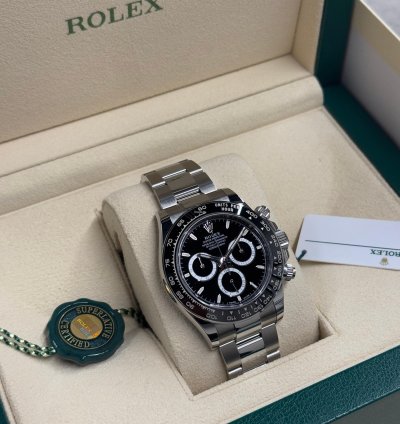 Rolex Daytona New Ref 2025 126500ln Daytona Black Dial Ceramic Bezel