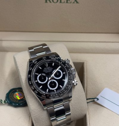 Rolex Daytona New Ref 2025 126500ln Daytona Black Dial Ceramic Bezel